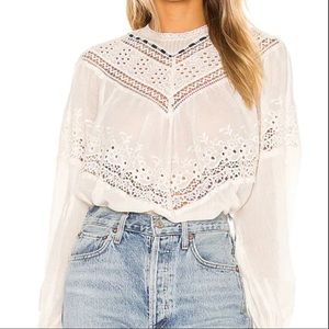 Free People Long Sleeve Top Medium